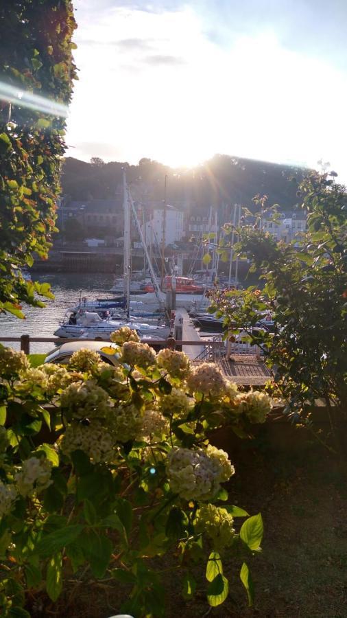 Appartement sur le port, 105m rez de jardin avec parc privatif Saint-Valery-en-Caux Extérieur photo