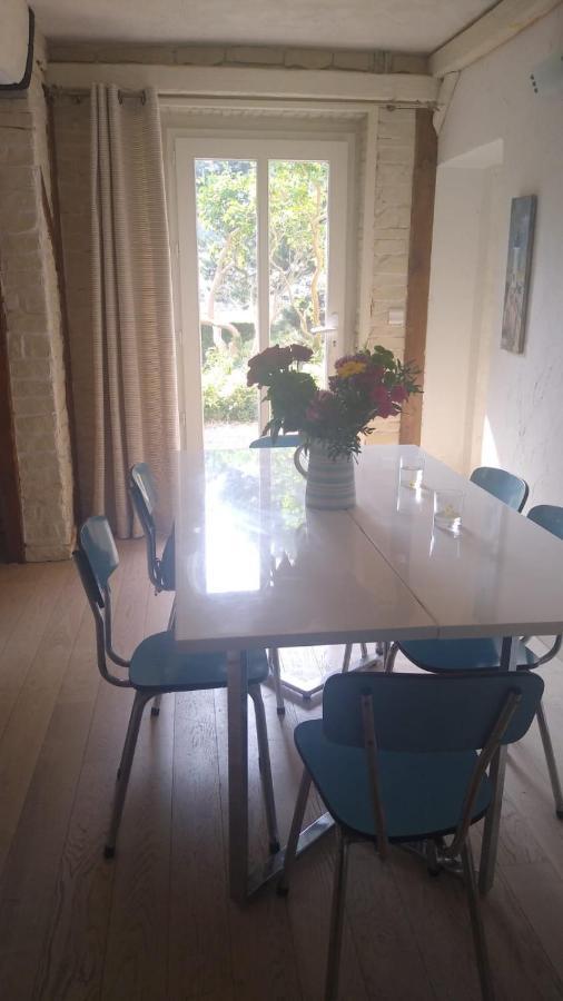 Appartement sur le port, 105m rez de jardin avec parc privatif Saint-Valery-en-Caux Extérieur photo